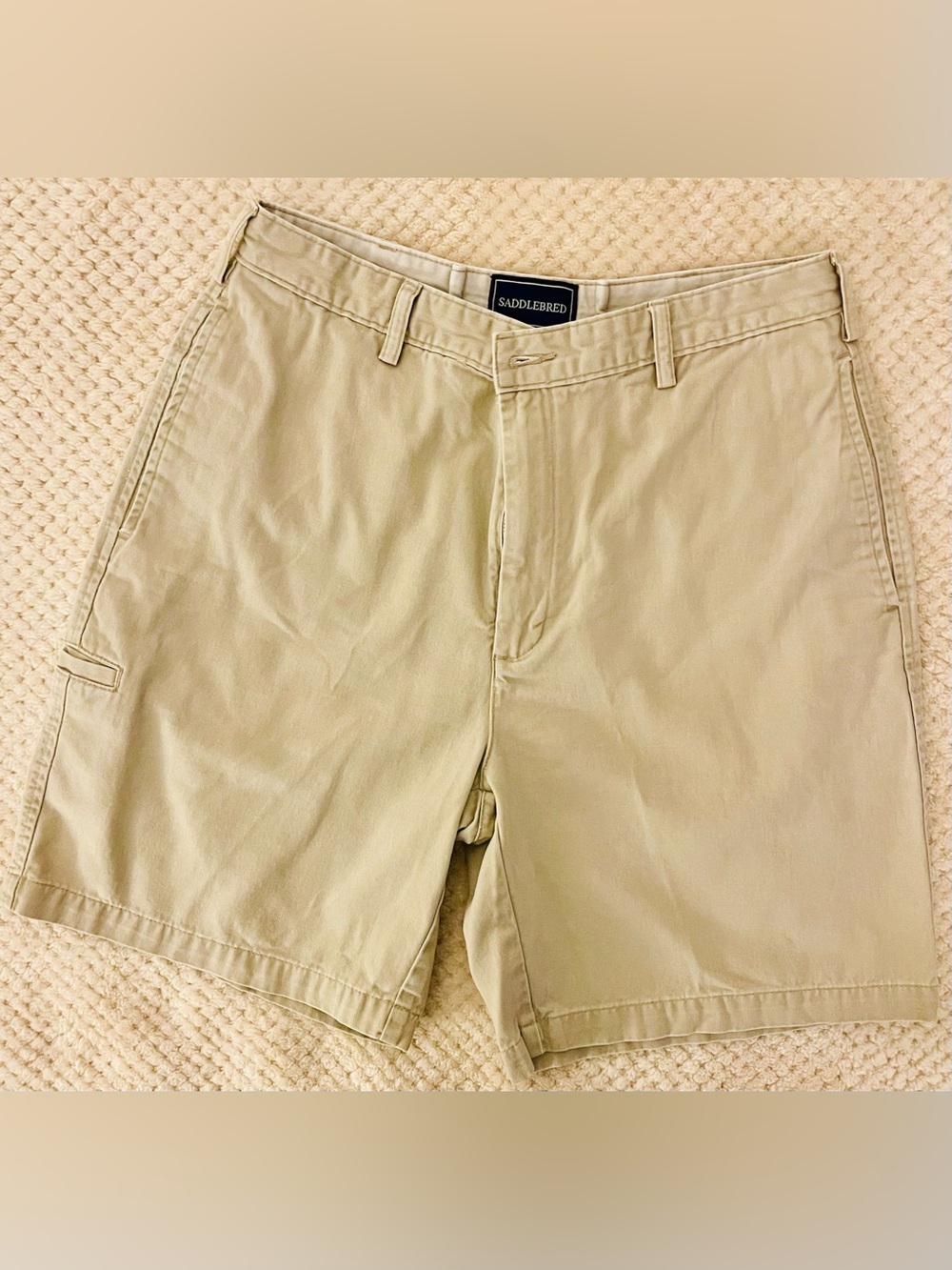 Saddlebred Men’s Khaki Cargo Shorts